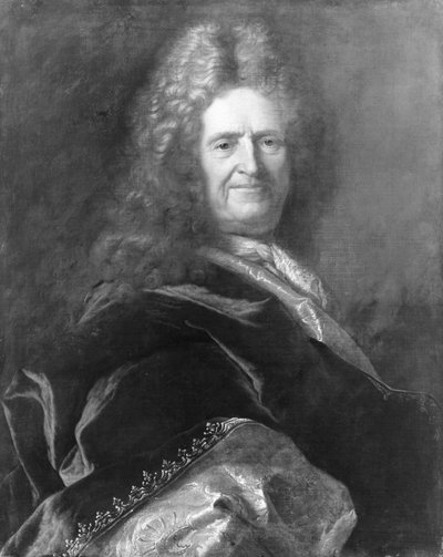Portrait of a Man by Hyacinthe Francois Rigaud